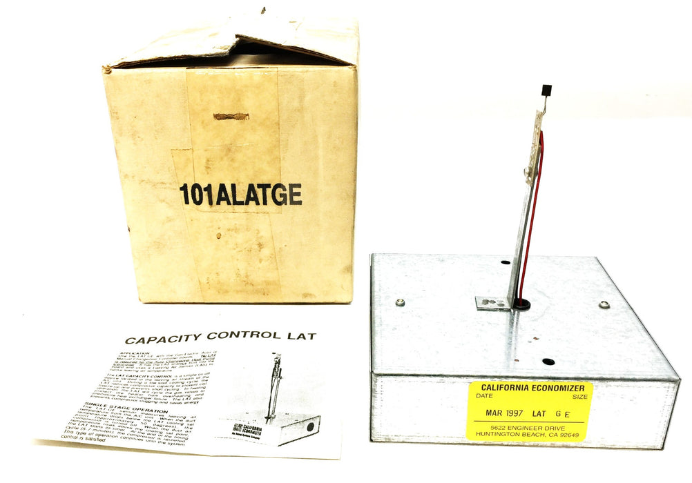 California Economizer Capacity Control LAT 101ALATGE NOS