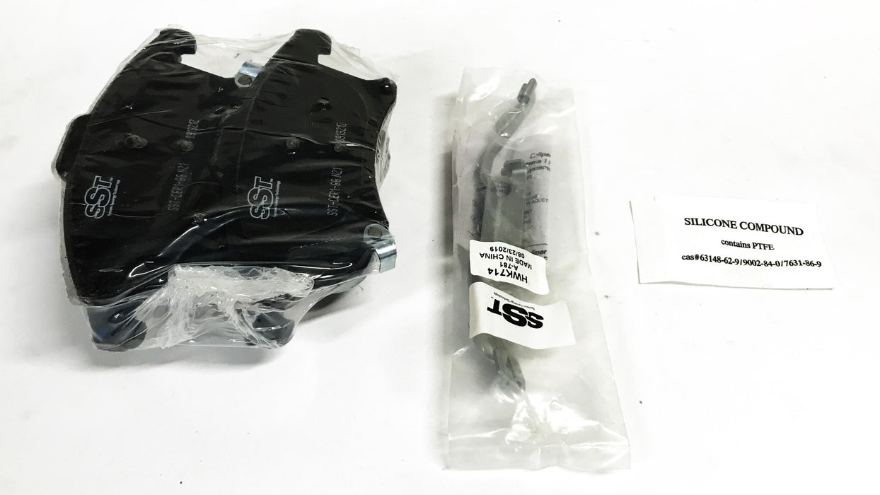 SST Raybestos Semi-Metallic Brake Pad Set D1653C NOS