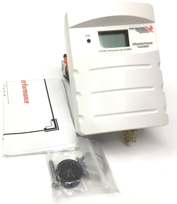 Transmisor de sensor de presión diferencial Veris Industries PXPLN01S ...