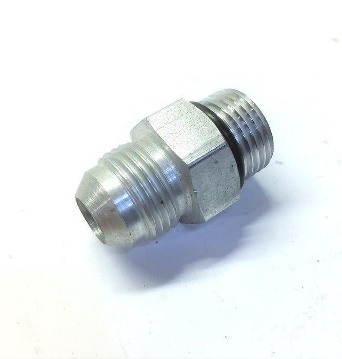 Parker Steel Straight Fitting (3/4" 37 Degree Male JIC x 3/4" MNPT) NOS