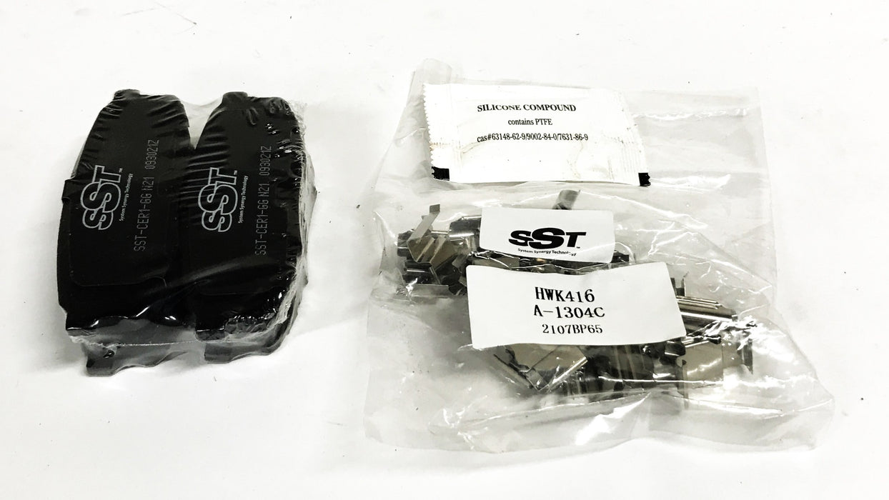 SST Raybestos Semi-Metallic Brake Pad Set D1304C NOS
