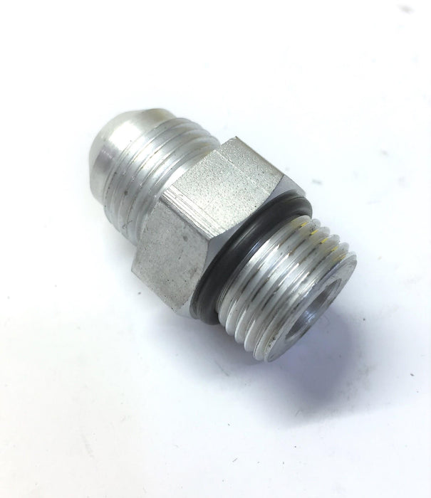 Parker Steel Straight Fitting (3/4" 37 Degree Male JIC x 3/4" MNPT) NOS