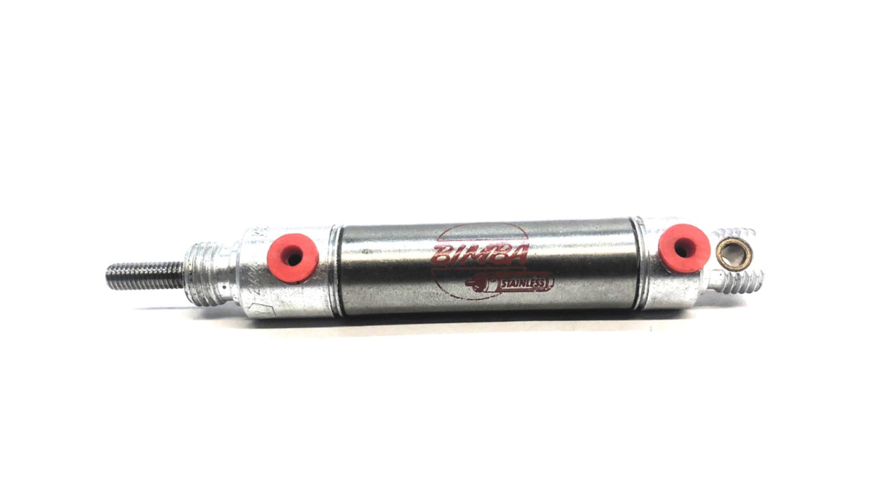 Bimba Pneumatic Cylinder (NO NUTS) 021-DXP NOS