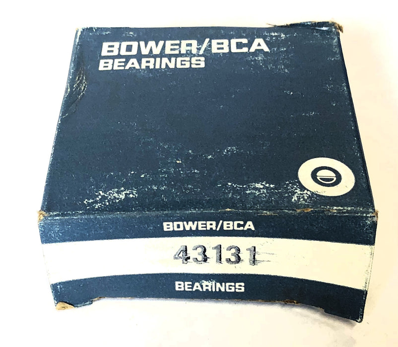 Bower/BCA Tapered Roller Bearing 43131 NOS