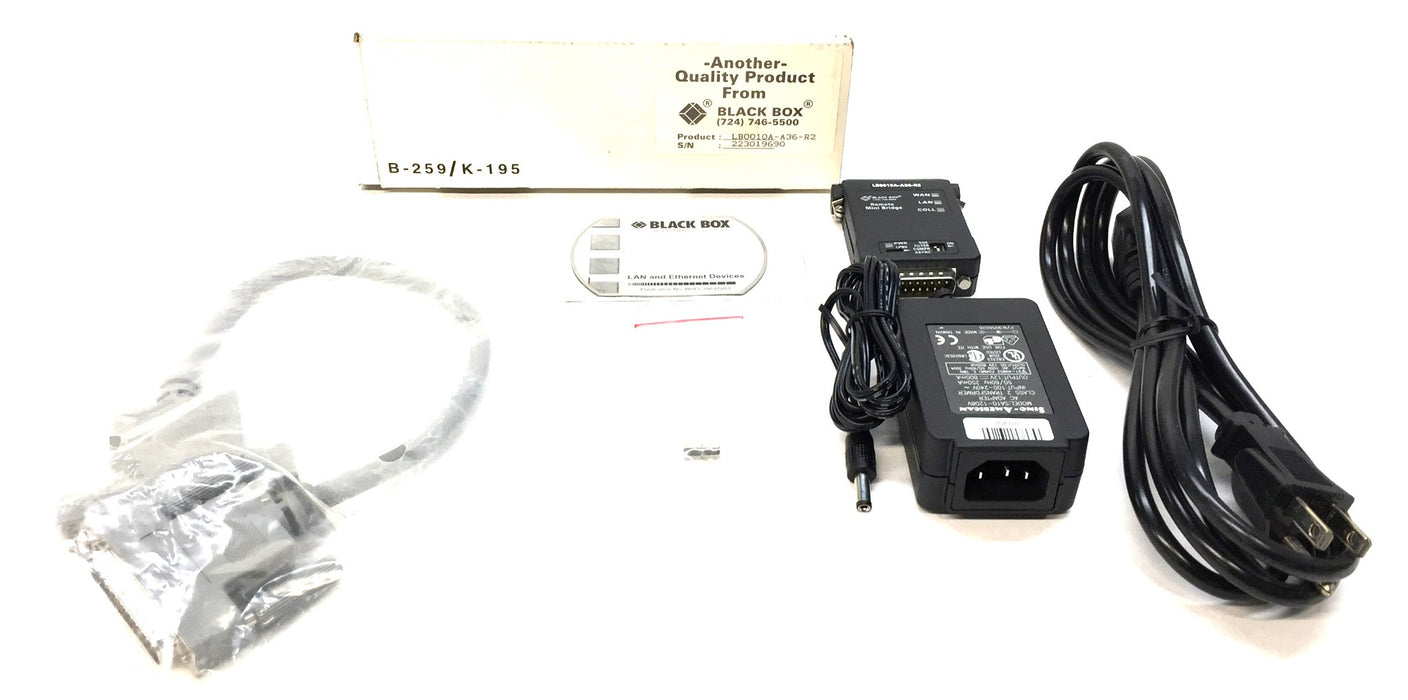 Black Box Remote MiniBridge LB0010A-A36-R2 NOS