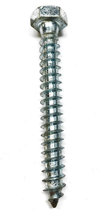 Unbranded 5/16 X 2-1/2 Steel Hex Lag Screws Zinc 3140L (50 pcs.) NOS