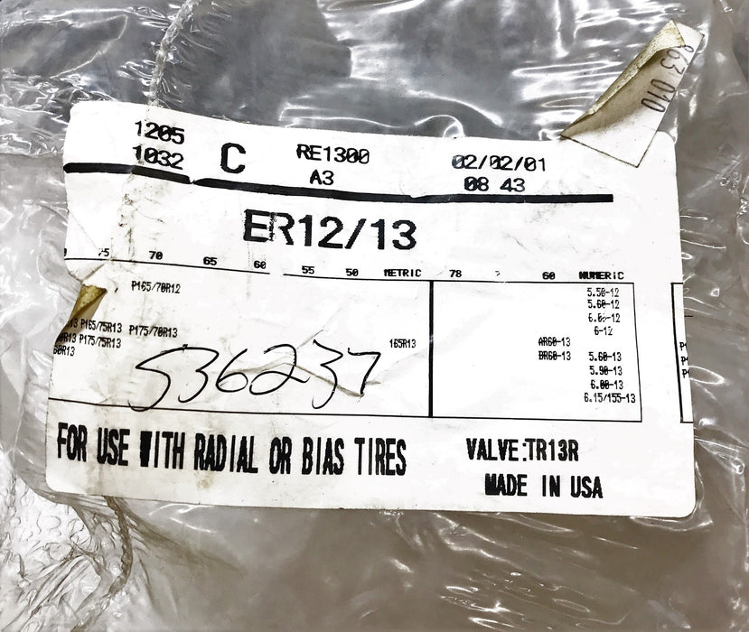 Unbranded 12"-13" Radial Tire Inner Tube ER12/13 [Lot of 2] NOS
