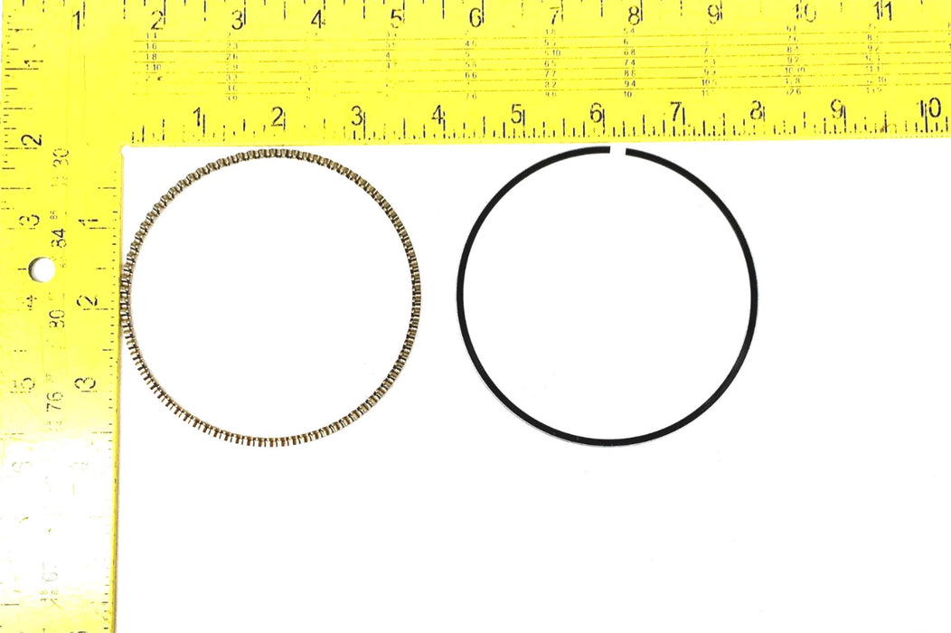 Total Seal 3 Piece Oil Bottom Groove Piston Ring Set 000697 [Lot of 2] NOS