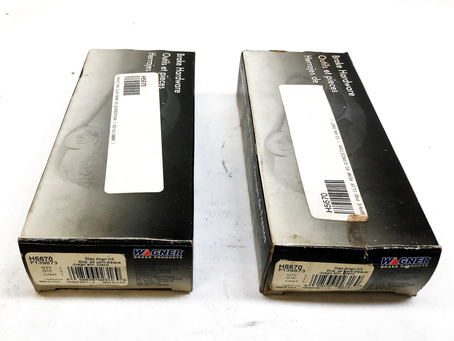 Wagner Brake Disc Align Kit H5670 [Lot of 2] NOS