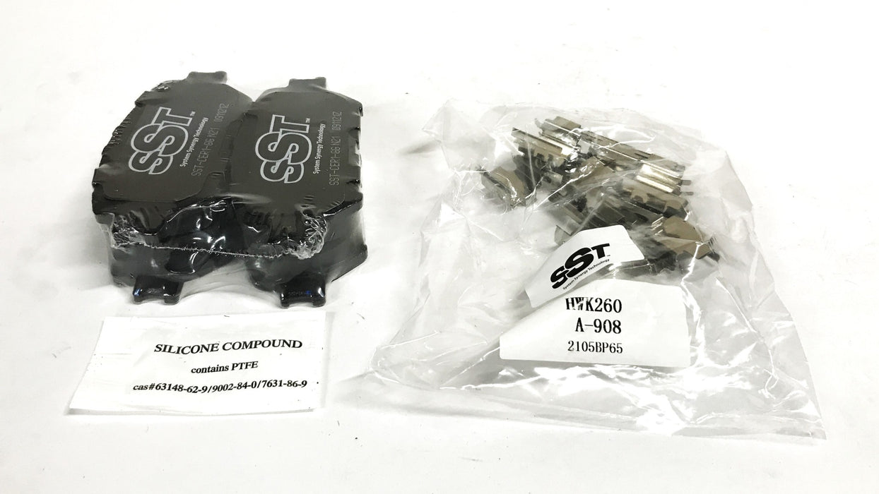 SST Raybestos Semi-Metallic Brake Pad Set D908C NOS