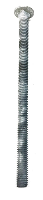 Interstate Screw 3/8-16 X 8" Galvanized Carriage Bolt 307A [Lot of 10] NOS