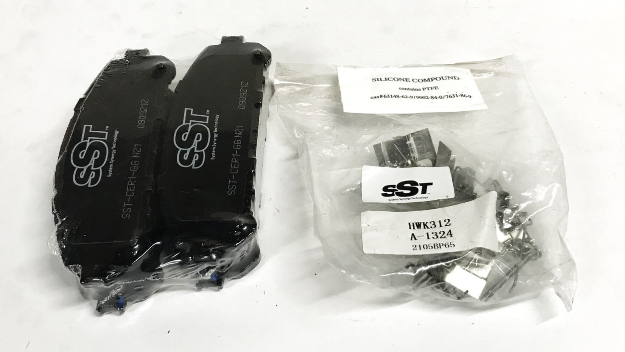 SST Raybestos Semi-Metallic Brake Pad Set D1324C NOS