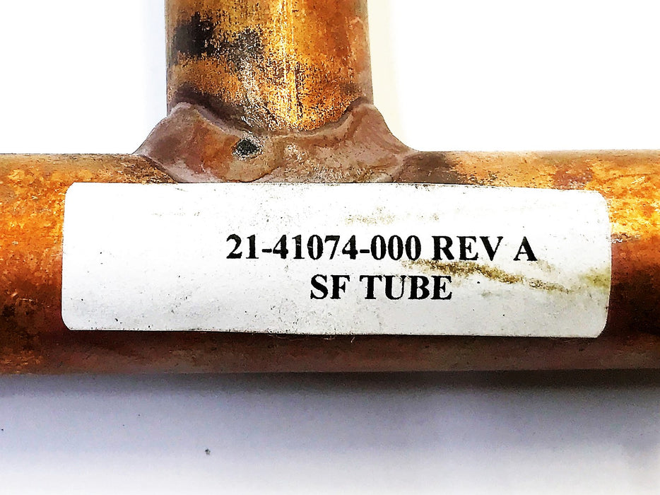 Unbranded Copper Tee Fitting SF Tube 21-41074-000 [Lot of 3] NOS