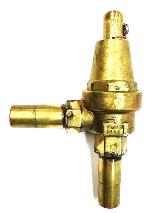 Henry Relief Valve By-Pass 5/8"OD Inlet x 5/8"OD Outlet 5422 NOS