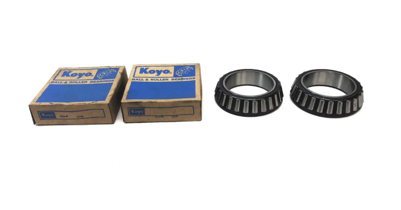 Koyo Tapered Roller Bearing Cone 594 [Lot of 2] NOS