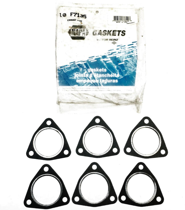 Napa Victor Reinz Exhaust Pipe Flange Gasket F7135 [Lot of 6] NOS