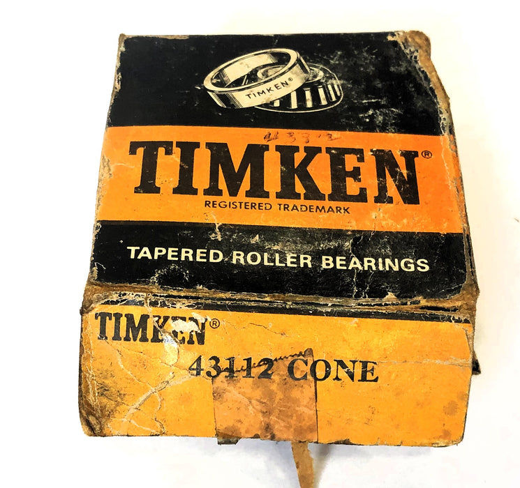 Timken Tapered Roller Bearing 43112 NOS