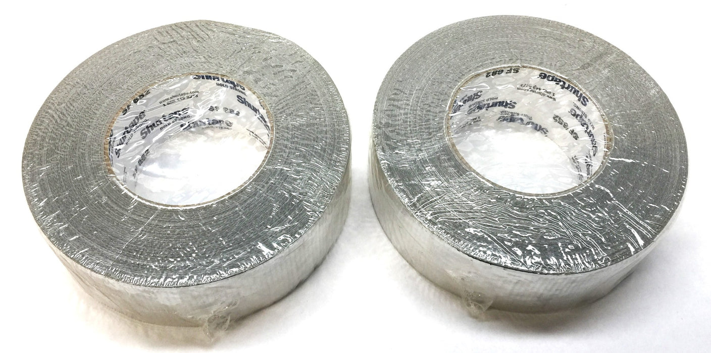 Shurtape ShurFLEX Metalized Cloth Duct Tape SF 682 2"x 60 yards [Lot of 2] NOS