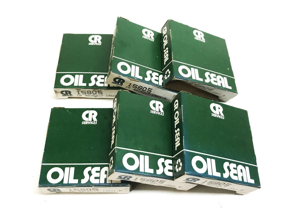 CR 40c50x7 Oil Seal 15805 [Lot of 6] NOS