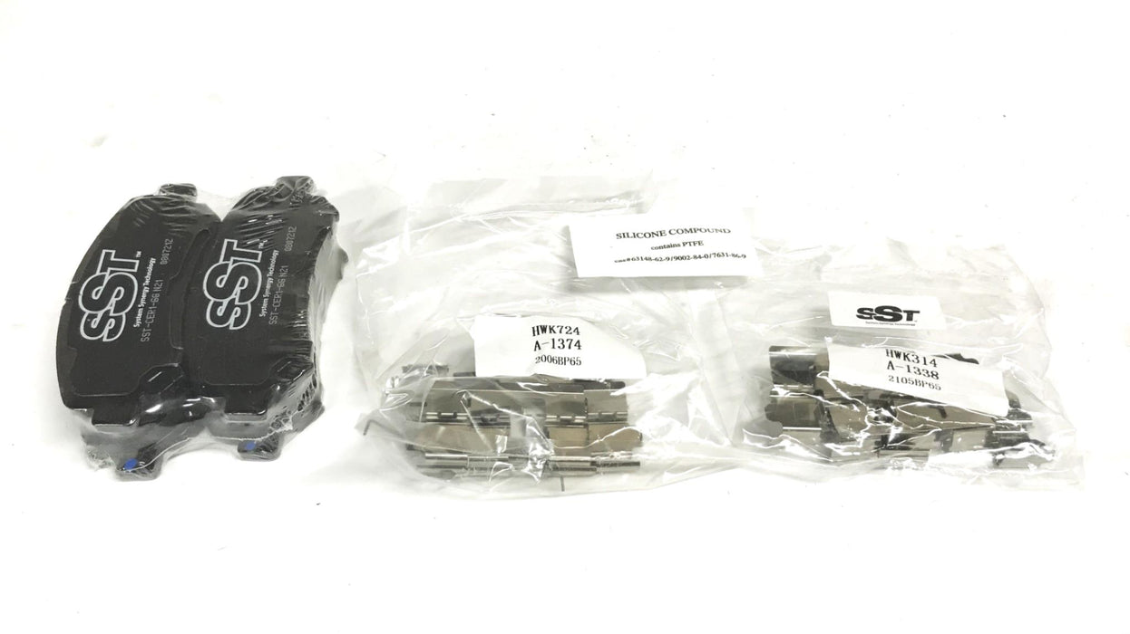 SST Raybestos Semi-Metallic Brake Pad Set D1338C NOS