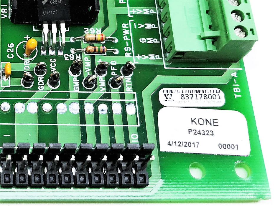 Kone Relay Pilot I/O Circuit Board P-24323 USED
