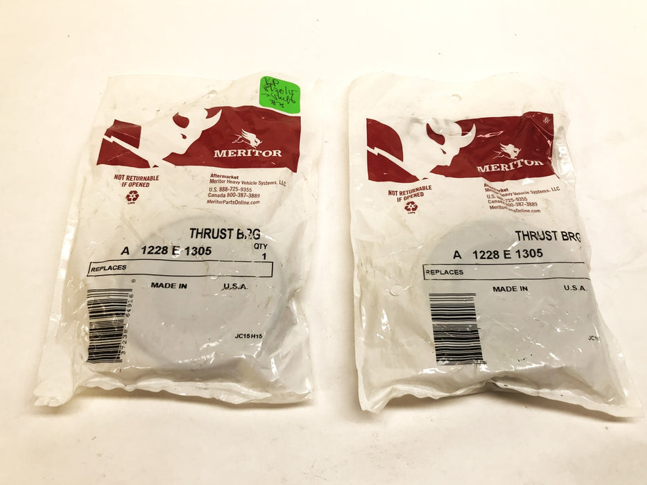 Meritor Thrust Bearing Assembly A1228-E1305 [Lot of 2] NOS