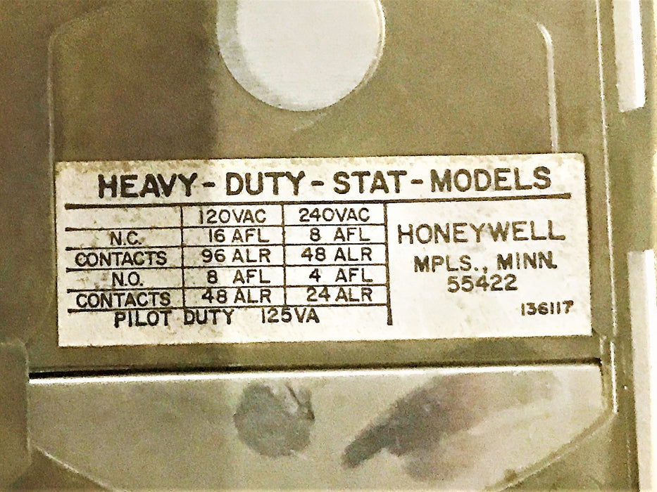 Honeywell Heavy Duty Steel Thermostat Cover 55422-136117 NOS