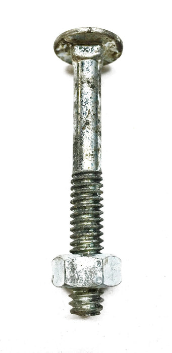 Dolphin Bolt and Screw 1/4 X 2" Plated Carriage Bolt/Nut 5306-05 (100pcs.) NOS