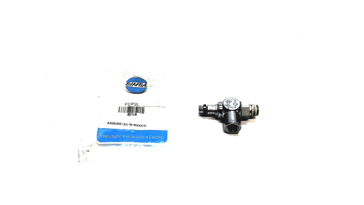 Bimba Adjustable Flow Control Valve FCP2L NOS