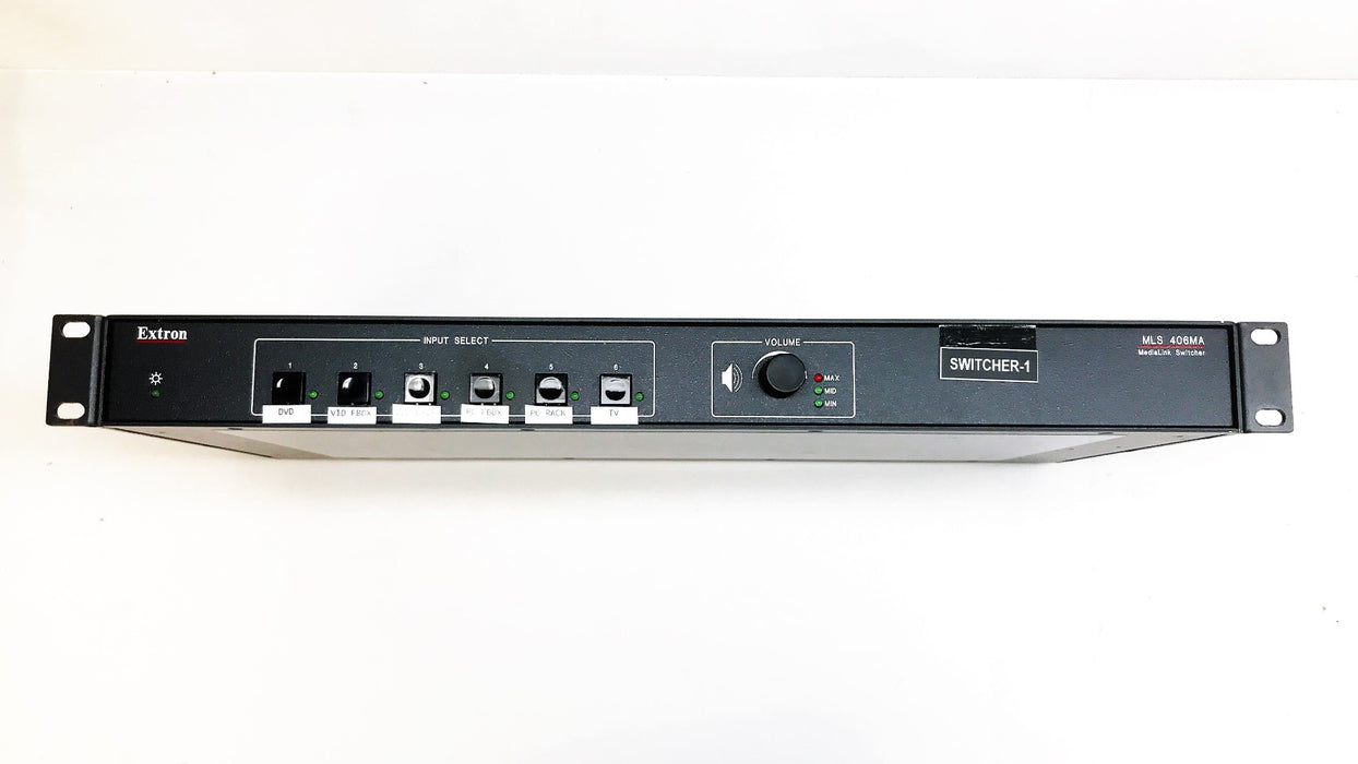 Extron Six-Input MediaLink Switcher MLS 406MA USED —  governmenttransitsurplus.com