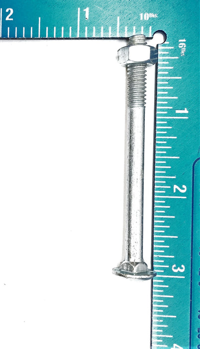 Dolphin Bolt and Screw 1/4 X 3" Plated Carriage Bolt/Nut 5306-07 (40pcs.) NOS