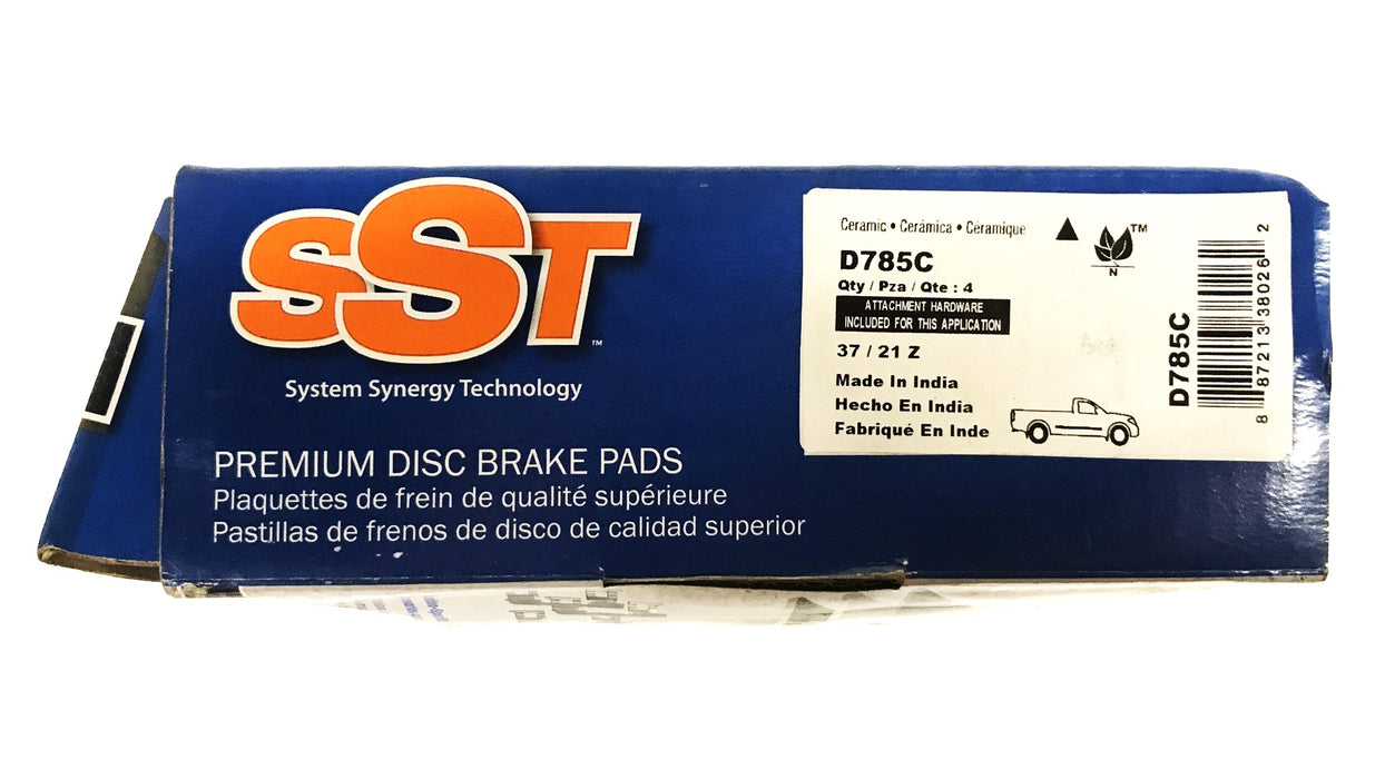 SST Raybestos Semi-Metallic Brake Pad Set D785C NOS