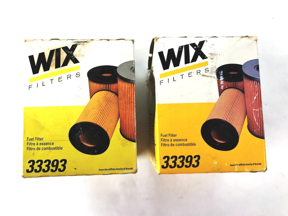 WIX Spin-on Fuel Filter 33393 [Lot of 2] NOS