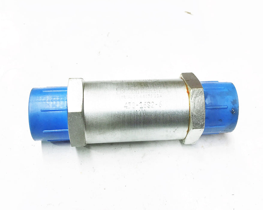 Parker Hydraulic Press Check Valve Assembly 458-16S2-6 NOS