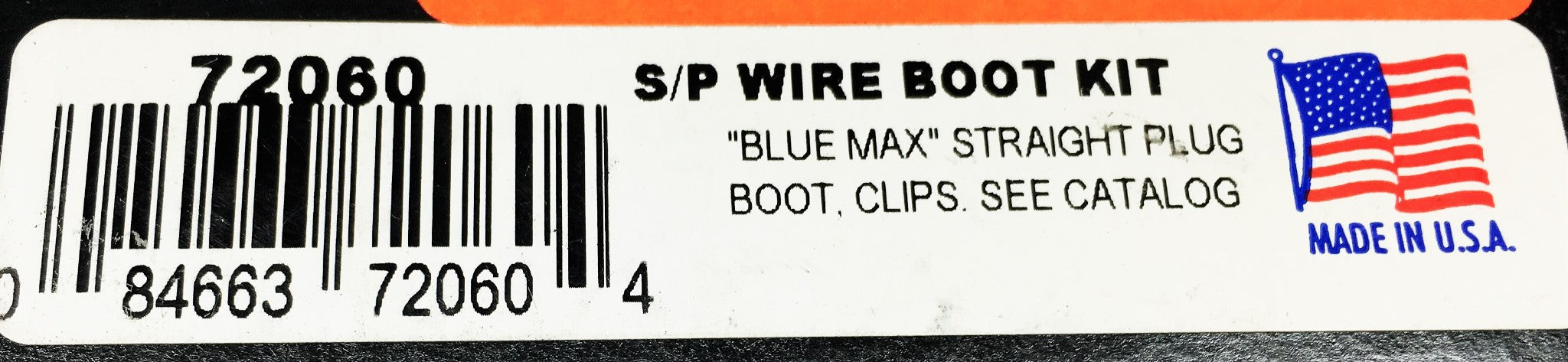 Moroso Blue Max Straight Plug Boot Clips Wire Boot Kit 72060 NOS