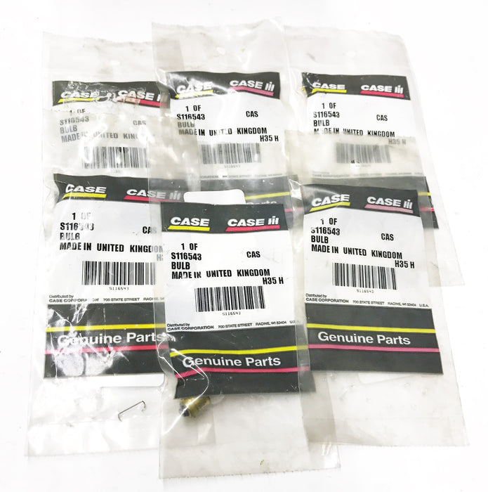 Replacement Bulb for Case New Holland CNH  S116543 [Lot of 6] NOS