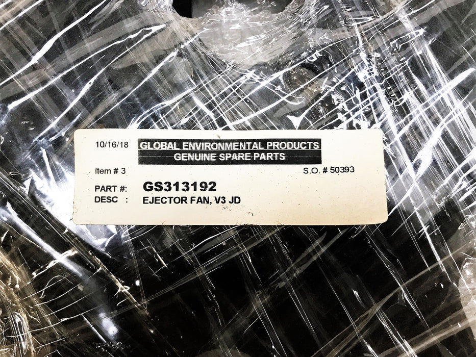 Global Street Sweeper Ejector Fan GS313192 NOS