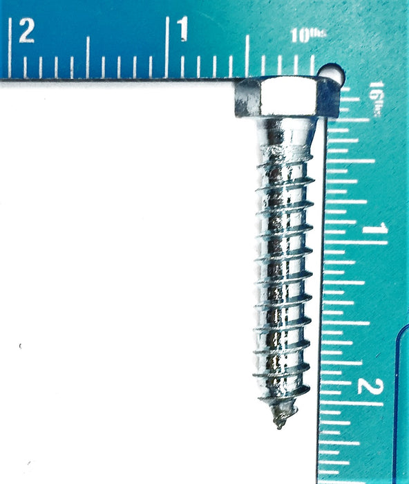 American Fasteners 3/8 X 2" (100pcs) Steel Plated Lag Bolt 5305-366 NOS