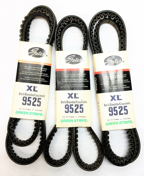 GATES XL Belt 9525 [Lot of 3] NOS