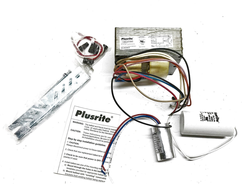 Plusrite Electronic Ballast Kit BALU250-CWA/V4 NOS