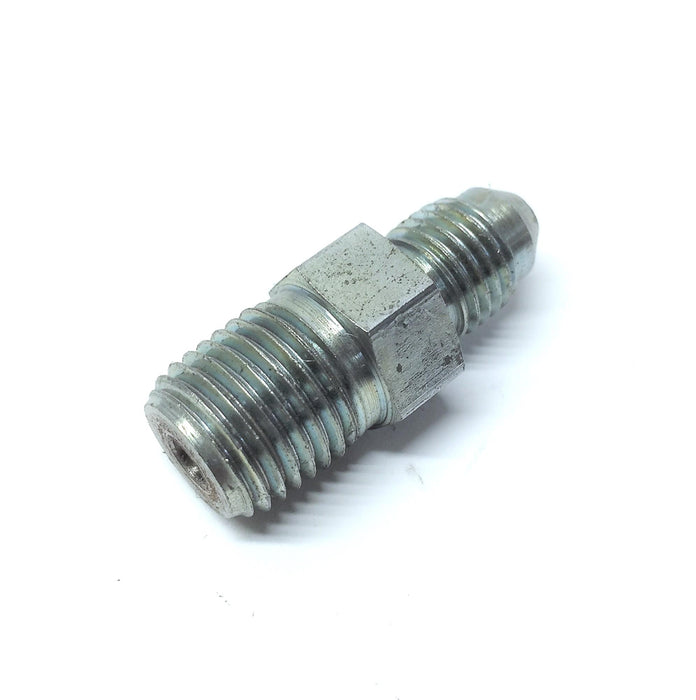 Unbranded/Generic Straight Adapter (37 Deg 1/8" MJIC x 1/2" MNPT) [Lot of 3] NOS