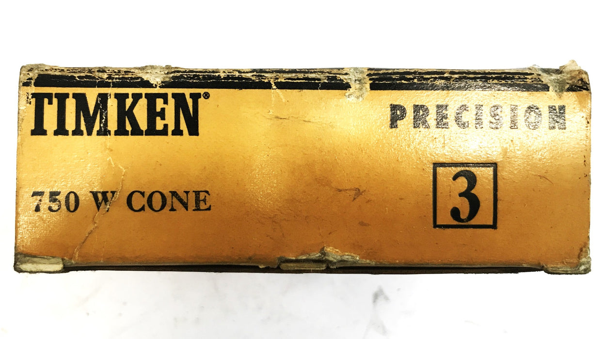 Timken Tapered Roller Bearing Cone 750W NOS