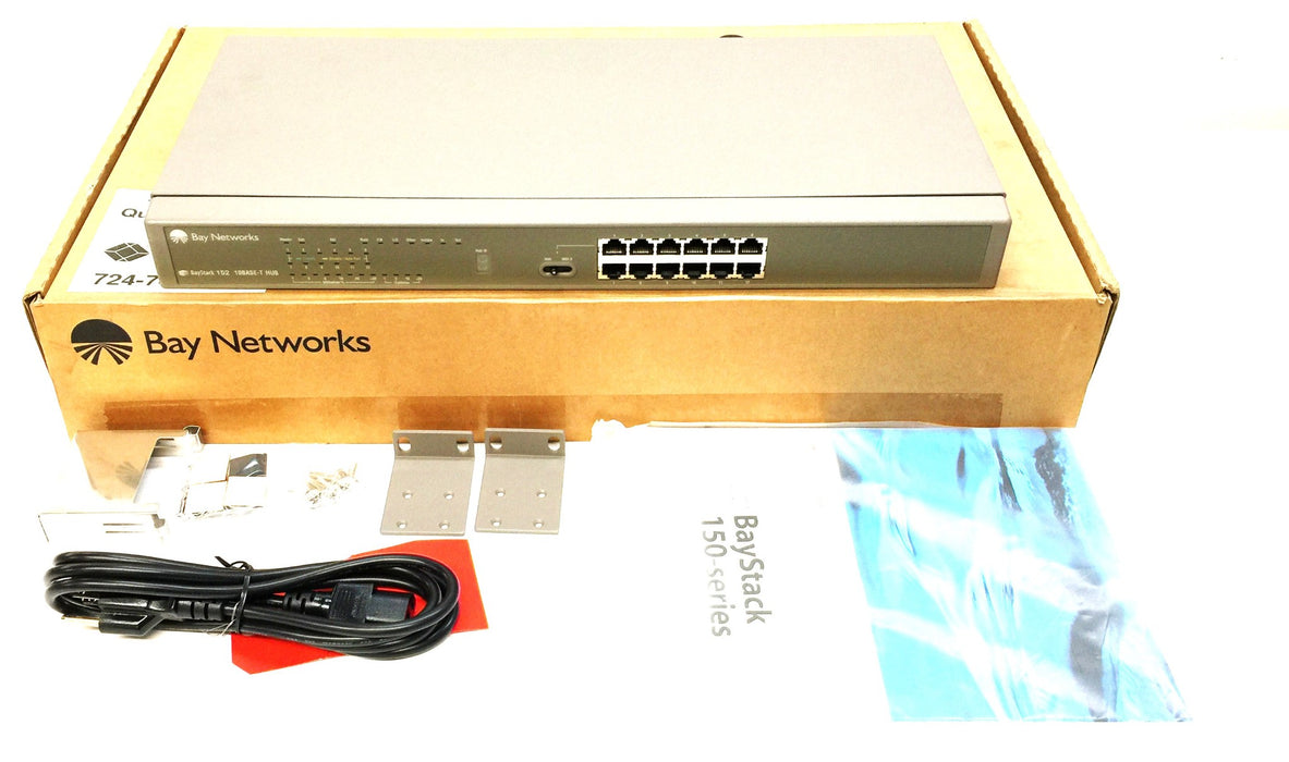 Bay Networks Baystack 152 12-Port 10Base-T Hub CG1001E13 NOS