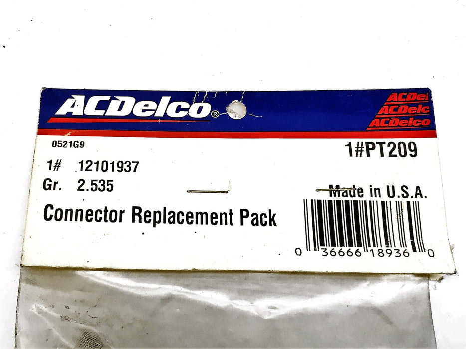 ACDelco GM OEM Connector Replacement Pack PT209 NOS