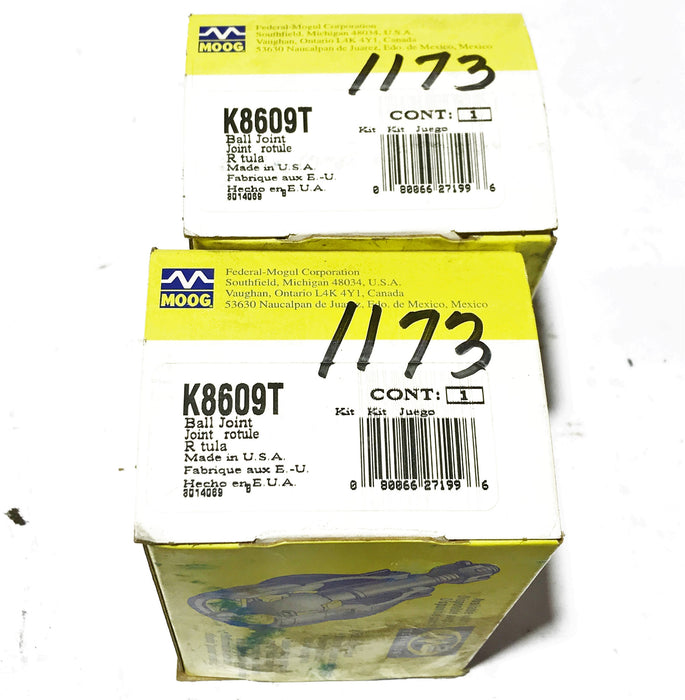 Moog Ball Joint Kit K8609T [Lot of 2] NOS