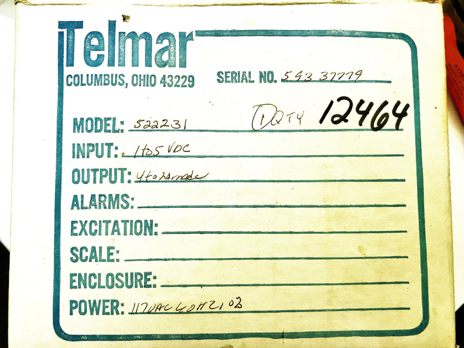 Telmar Signal Alarm 522231 NOS