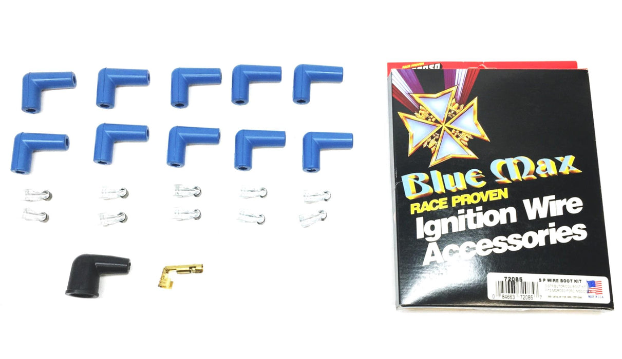 Moroso Blue Max 90 Degree Distributor Coil Boot Kit 72085 NOS