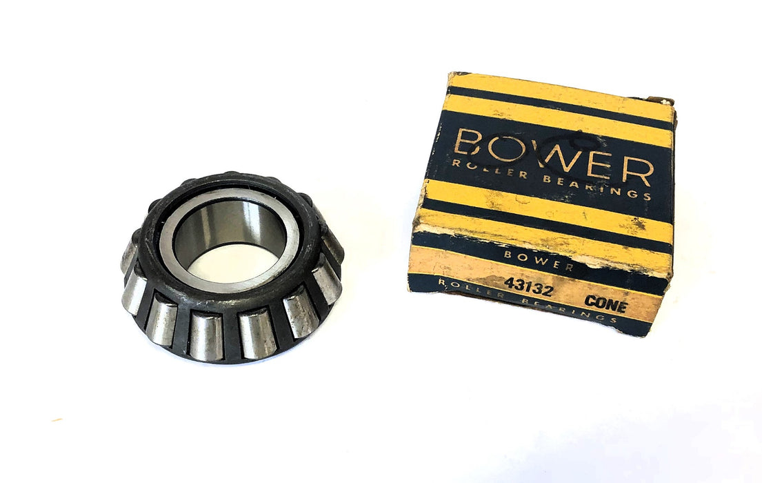 Bower Tapered Roller Bearing Cone 43132 NOS