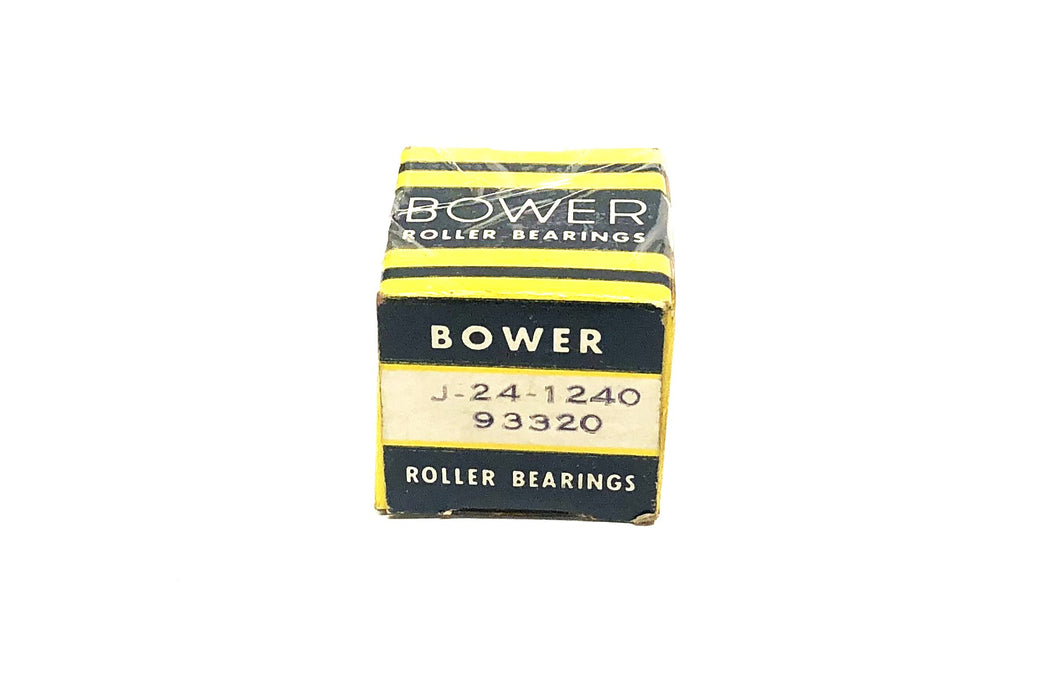 Bower Cylindrical Roller Bearing Roller Assembly J-24-1240 (93320) NOS