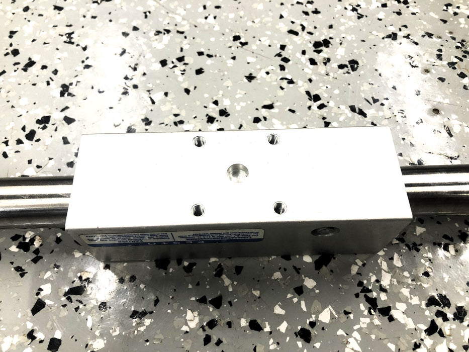 Festo Linear Drive Air Cylinder W/ Elbow Attachments DGO-25-660-PPV-AB USED